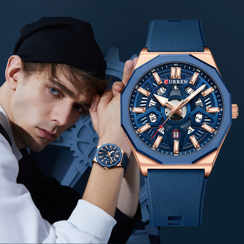 Luxury Watch Brand List - CURREN Brand New Listing Original Men's