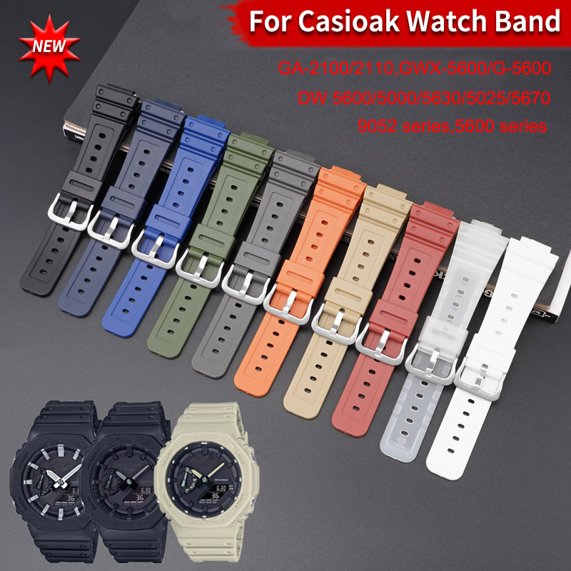 Casio Watch G-Shock Ga-2100 - Rubber Strap for Casio G SHOCK