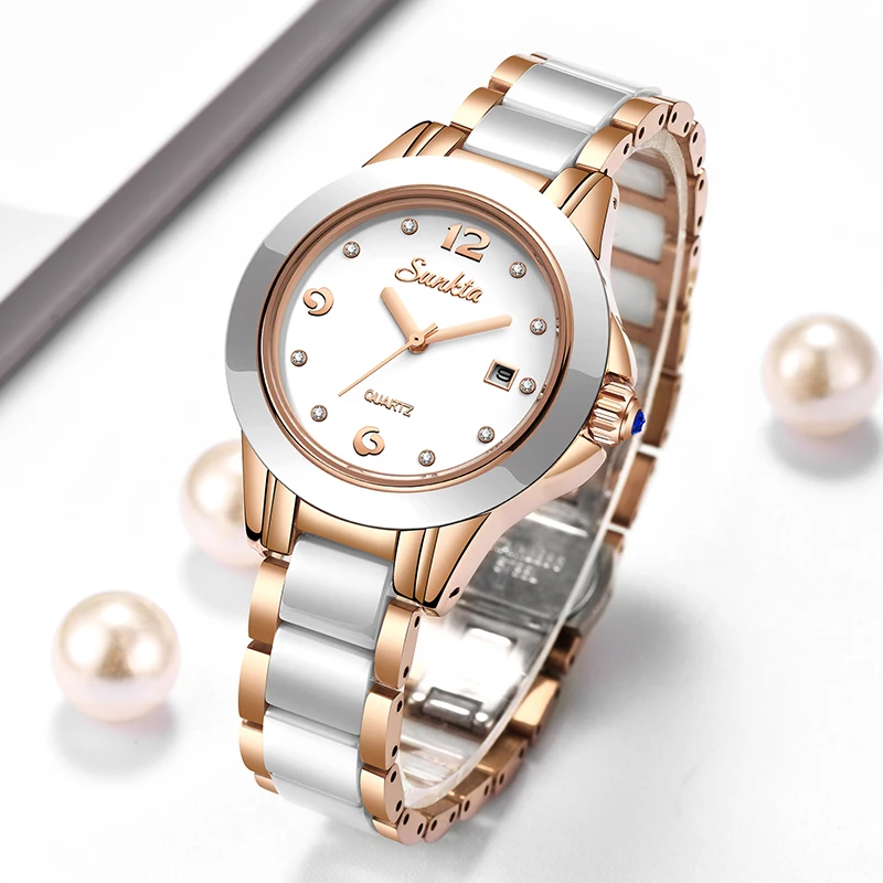 Luxury Watch Usa - Sunkta Fashion Casual Quartz Woman Watch