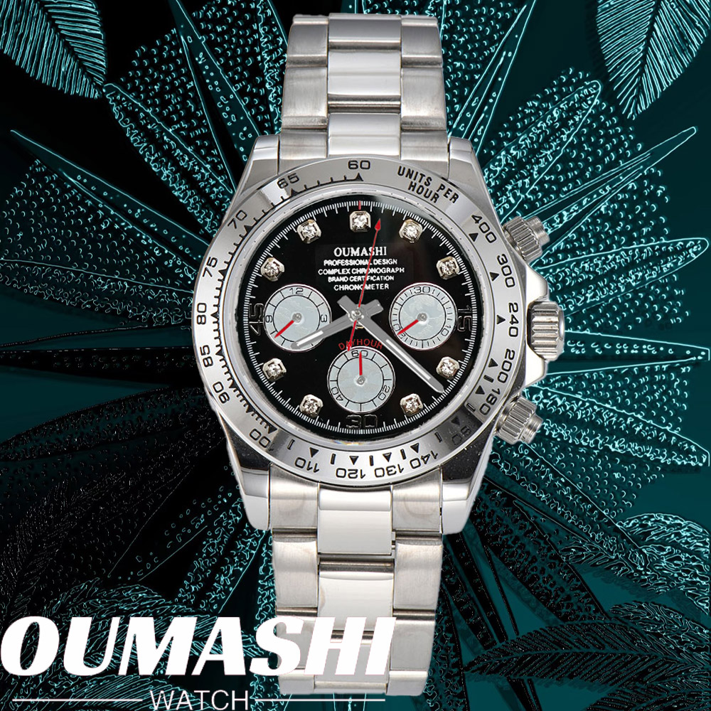 Luxury Watch Time - Luxury VK63 WATCH 39.3mm quartz Chronograph