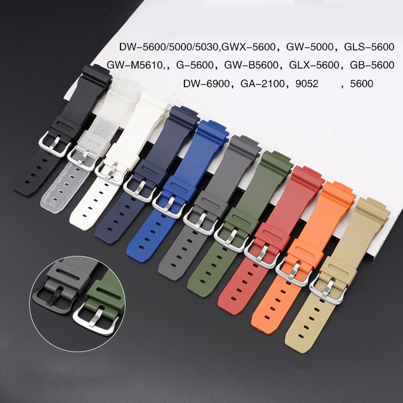 Casio Watch G-Shock Ga-2100 - Rubber Strap for Casio G-SHOCK DW-5600