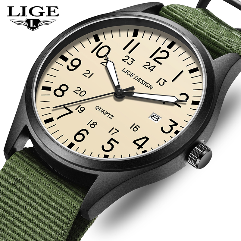 Luxury Watch For Men - LIGE 2025 TOP NEW quartz wristwatch