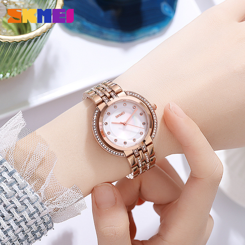 Luxury Watch Usa - Womens Bracelet Quartz Watches Luxury Rhinestone