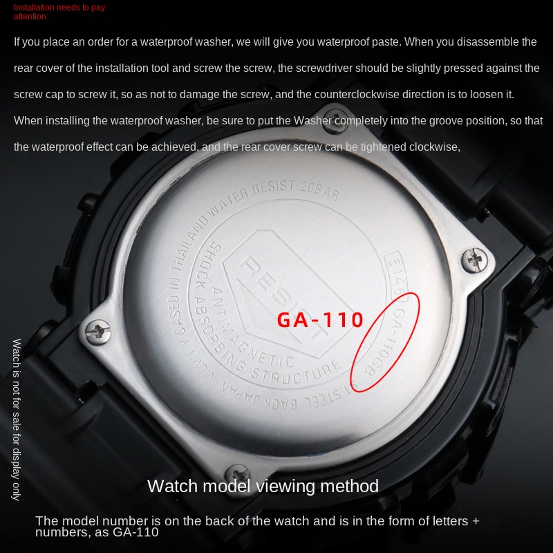 DW5600 gw m5610 Dust Ring Gask - đánh giá và giá Casio Watch G-Shock Ga-2100