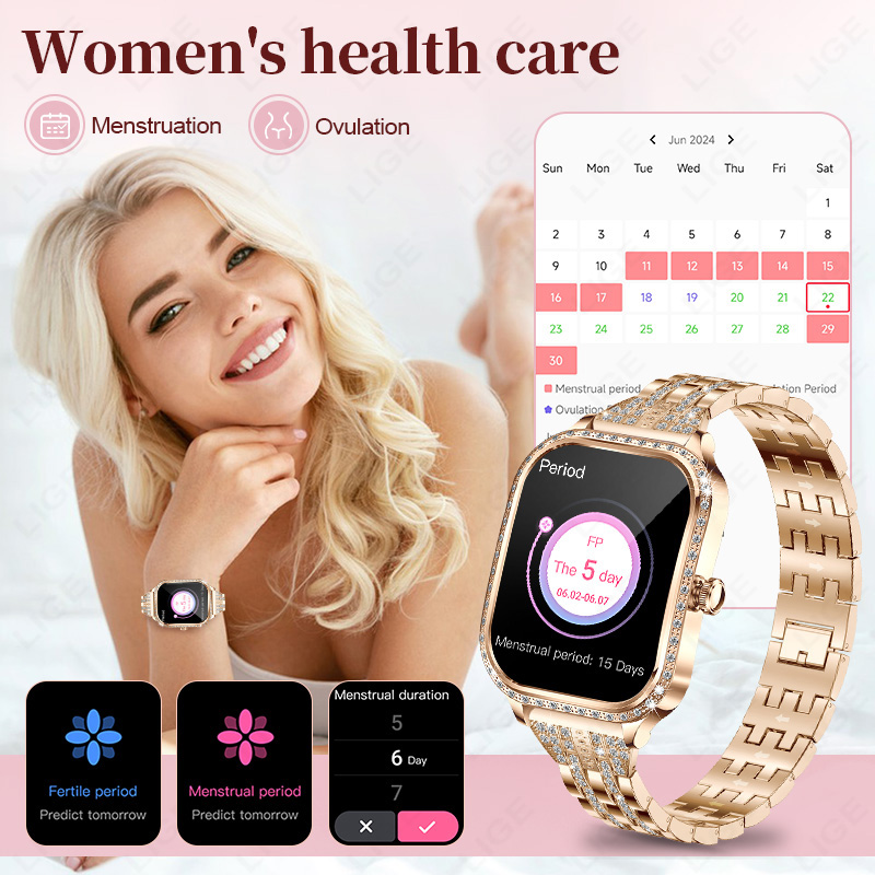 New Luxury Smart Watch Ladies  - đánh giá và giá Luxury Watch Hd
