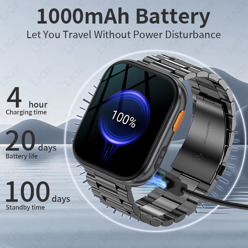 LIGE New Military Outdoor 1000 - đánh giá và giá Luxury Watch Hd