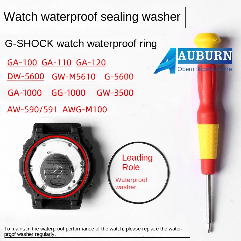Rear cover waterproof ring for - đánh giá và giá Casio Watch G-Shock Ga-2100