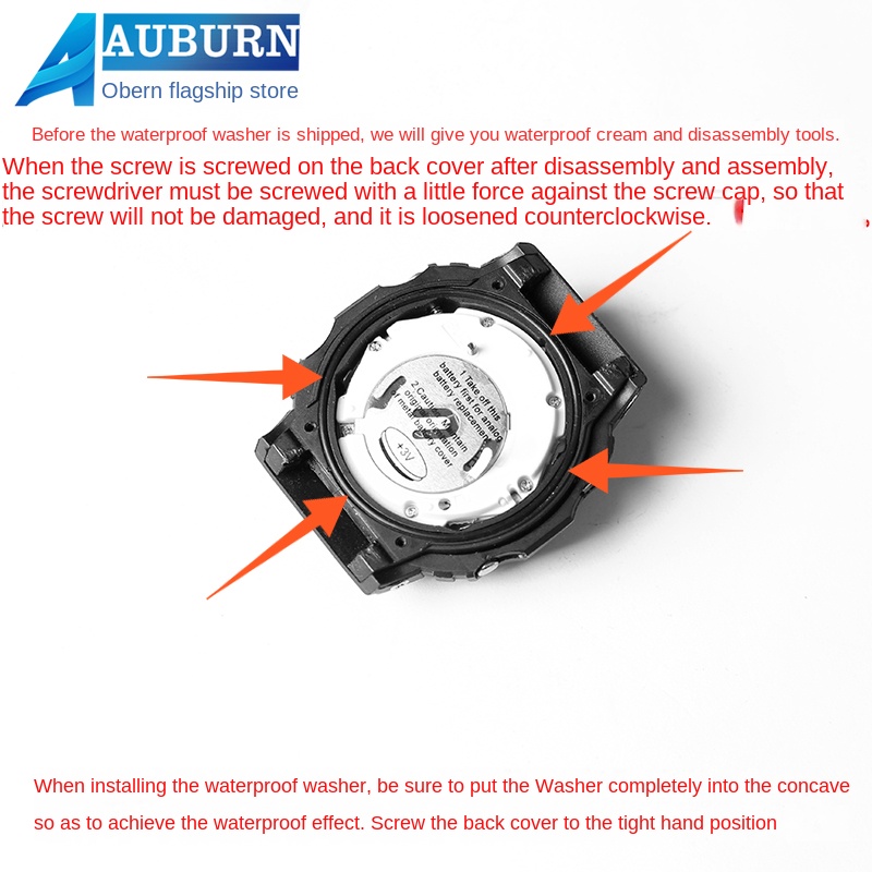 Rear cover waterproof ring for - đánh giá và giá Casio Watch G-Shock Ga-2100