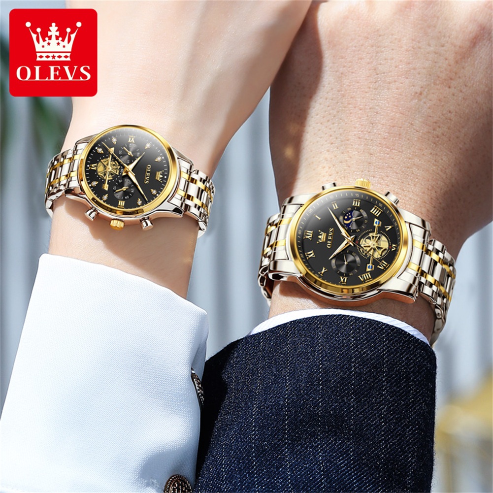 OLEVS Quartz Couple Watch Luxu - đánh giá và giá Luxury Watch Time