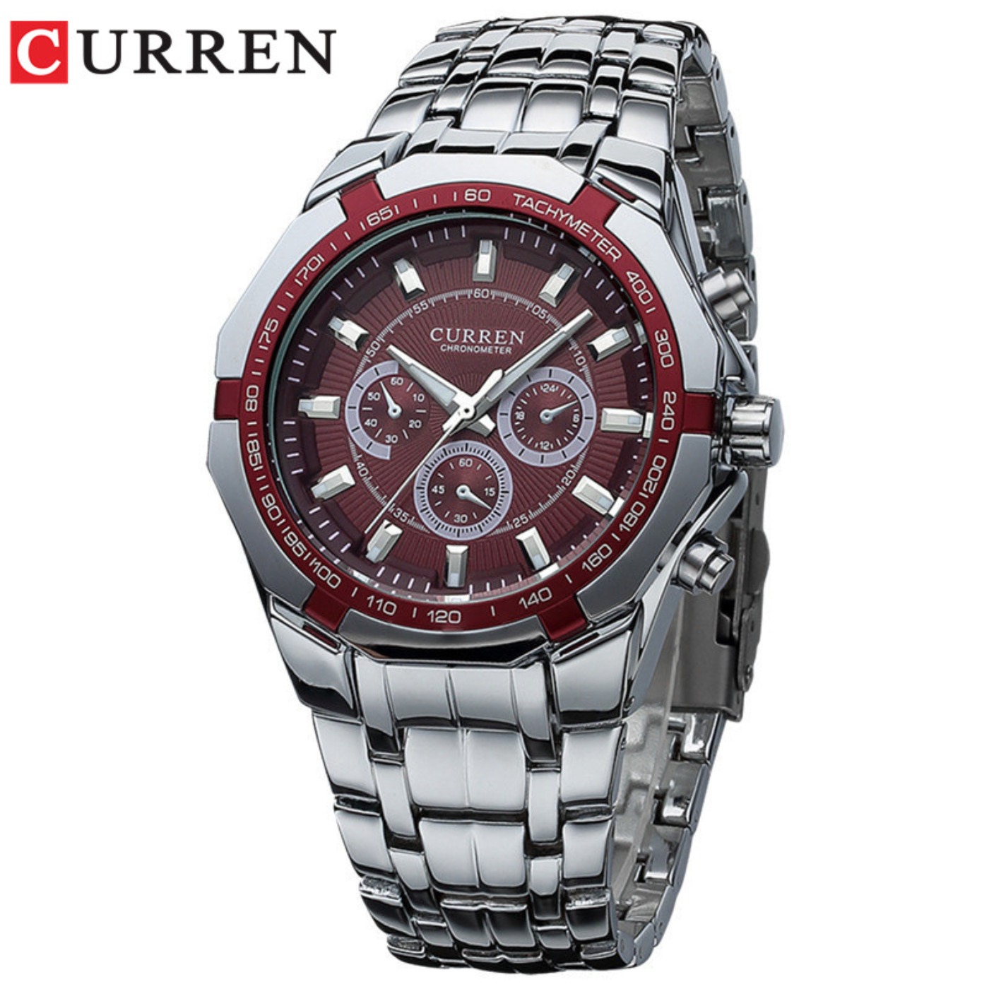 CURREN Men Luxury Brand Milita - đánh giá và giá Luxury Watch News