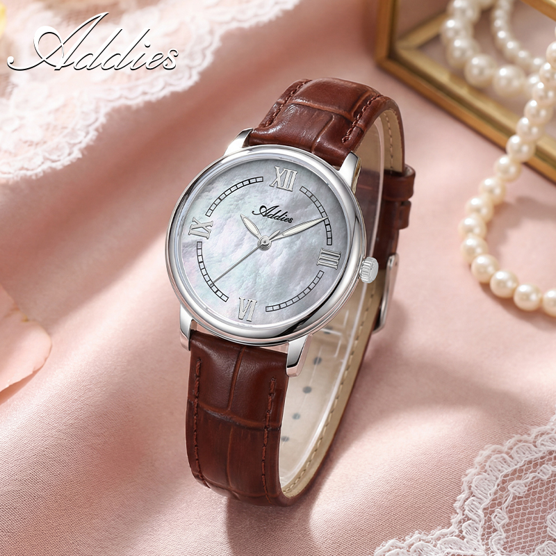 ADDIES Leather Quartz Woman Wa - đánh giá và giá Luxury Watch Storage