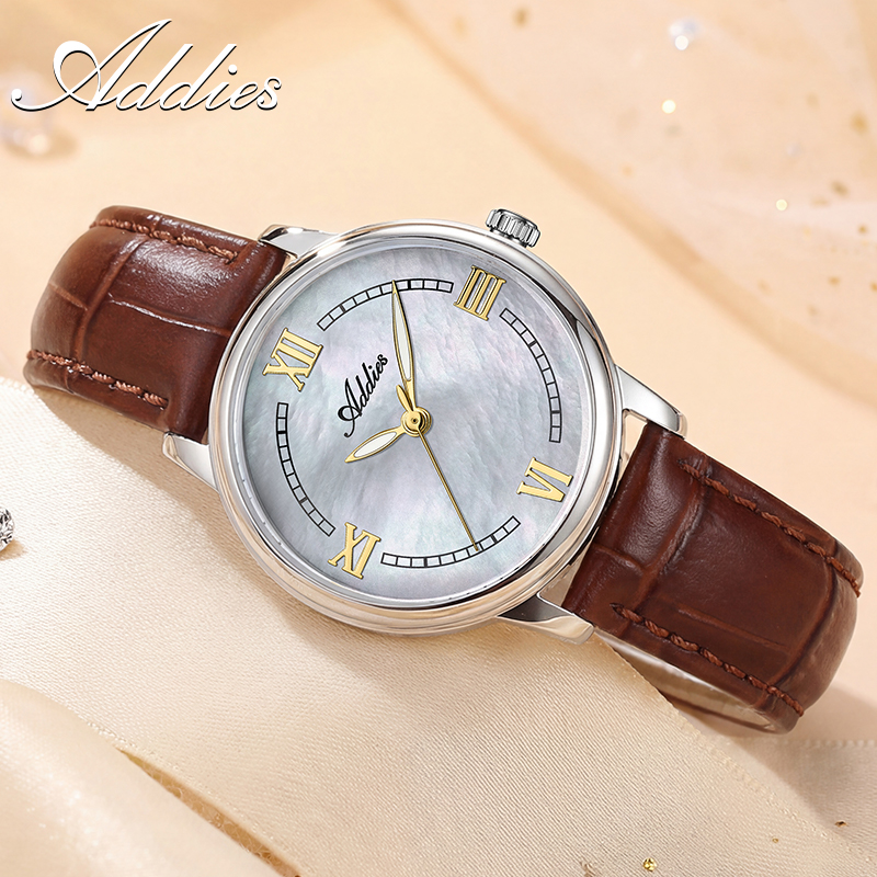 ADDIES Leather Quartz Woman Wa - đánh giá và giá Luxury Watch Storage