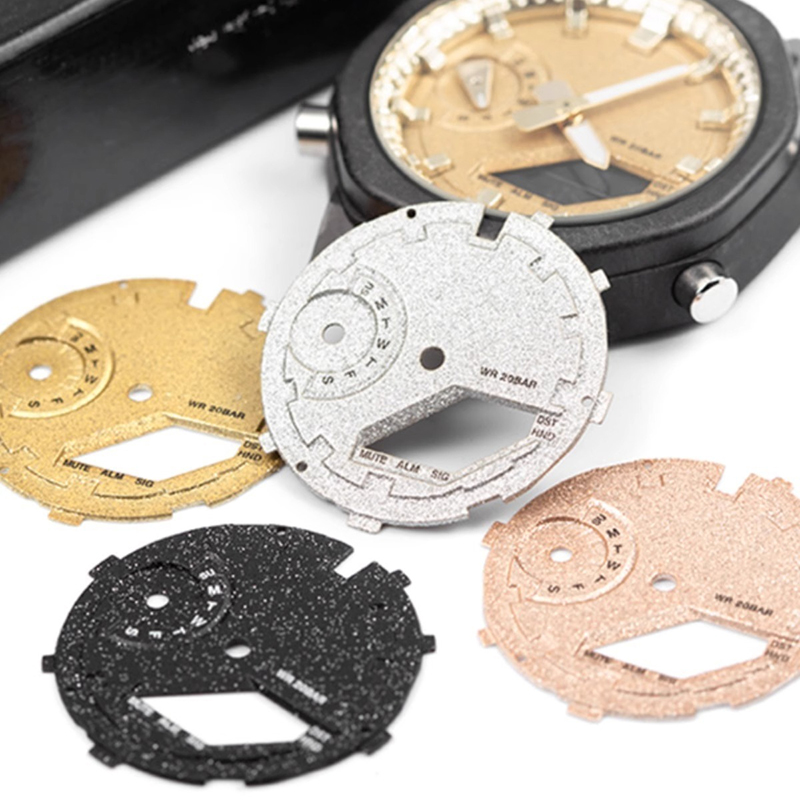 Frost Gold Fire Pattern Dial F - đánh giá và giá Casio Watch G-Shock Ga-2100