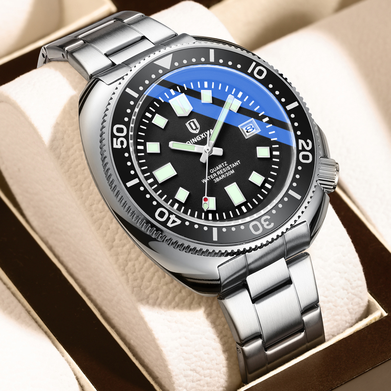 QINGXIYA Mens Watches Top Bran - đánh giá và giá Luxury Watch Hd