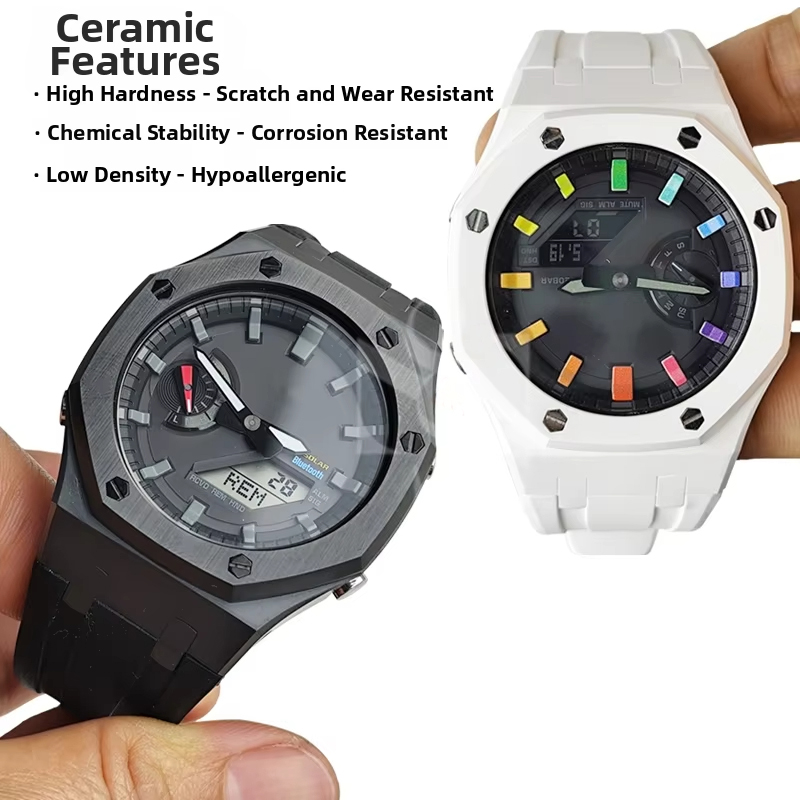 2100 mod kit Ceramic watch Cas - đánh giá và giá Casio Watch G-Shock Ga-2100