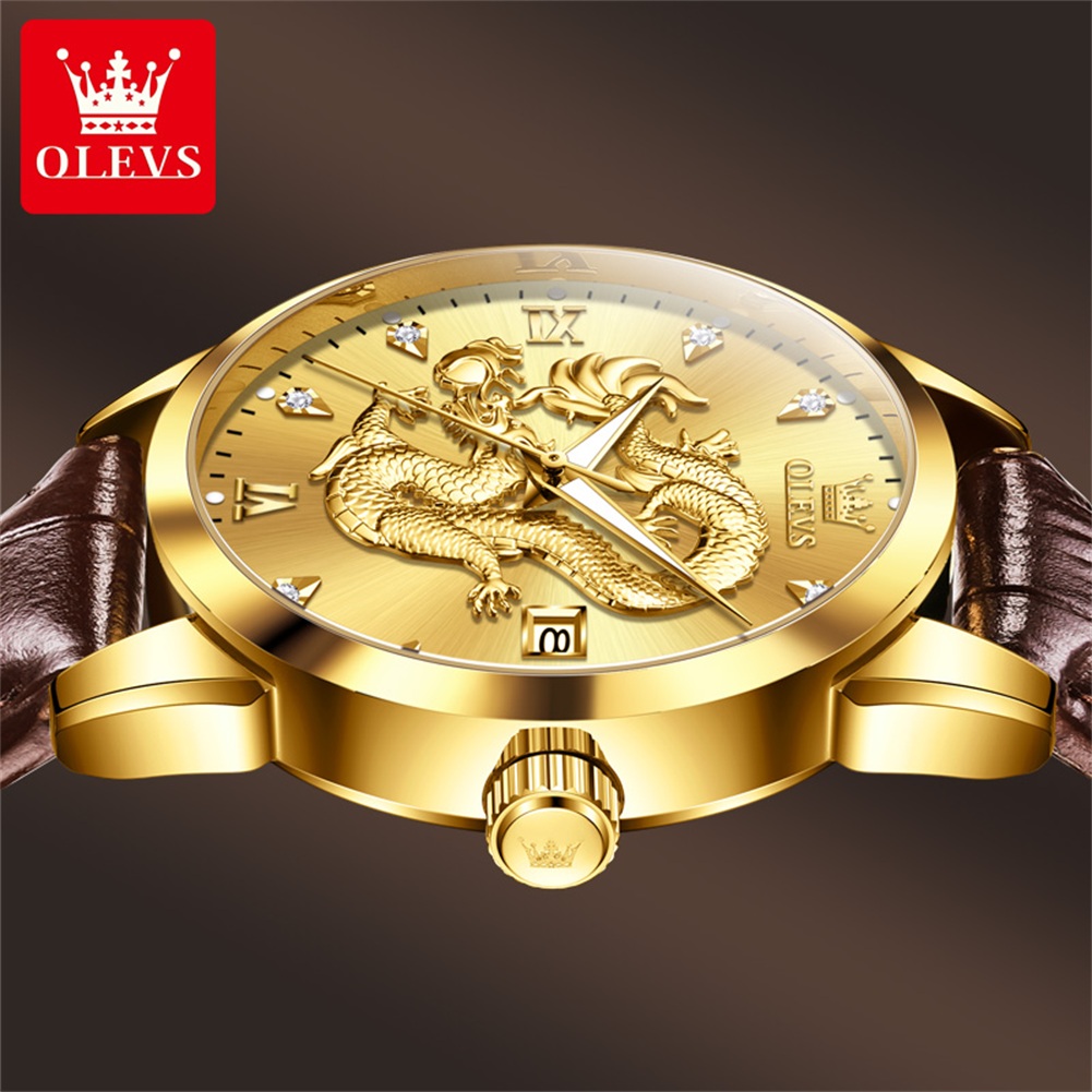 OLEVS Top Brand Mens Watch Fas - đánh giá và giá Luxury Watch China