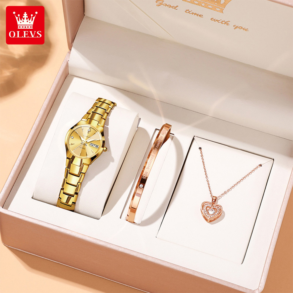 OLEVS Ladies Watch 8697 Luxury - đánh giá và giá Luxury Watch Usa
