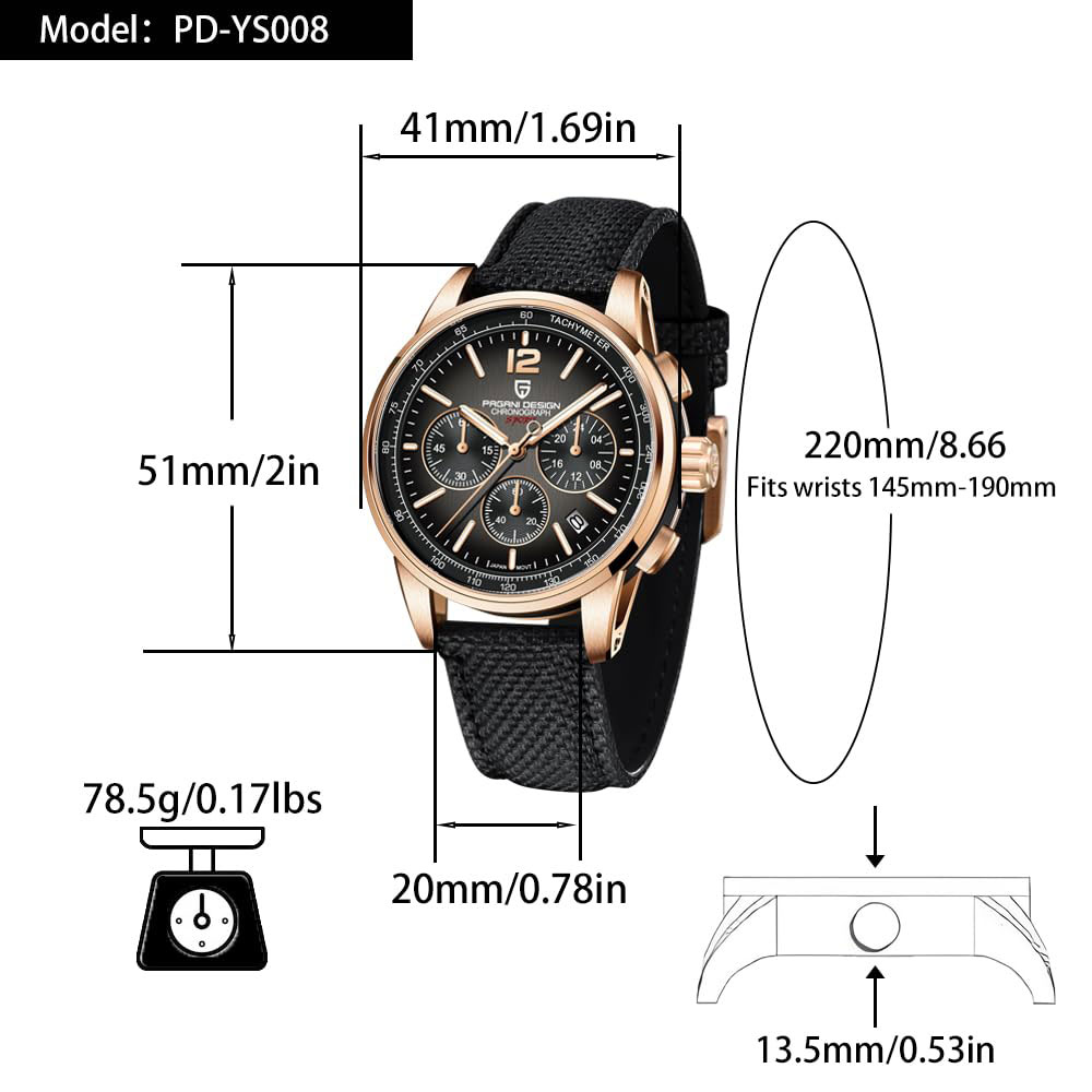 PAGANI DESIGN New Mens Watch 4 - đánh giá và giá Luxury Watch For Men