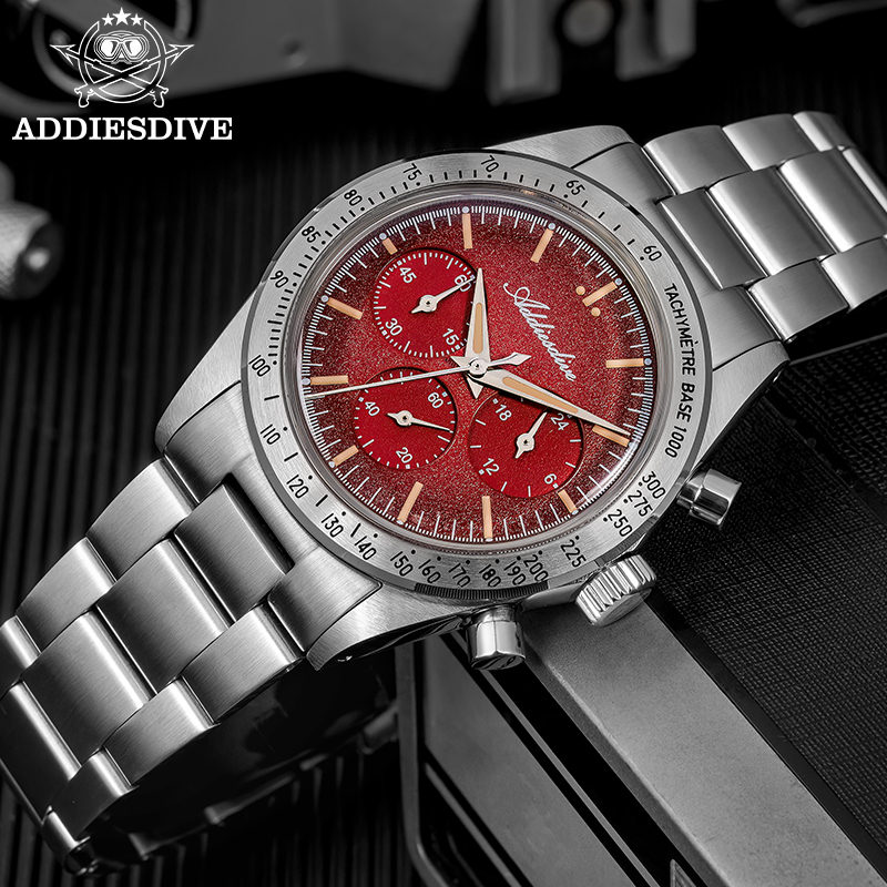 ADDIESDIVE AD2552 Chronograph  - đánh giá và giá Luxury Watch Level