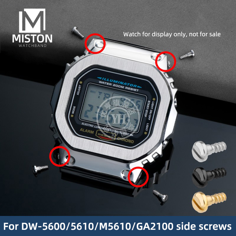 Bezel screws for G-Shock DW560 - đánh giá và giá Casio Watch G-Shock Ga-2100