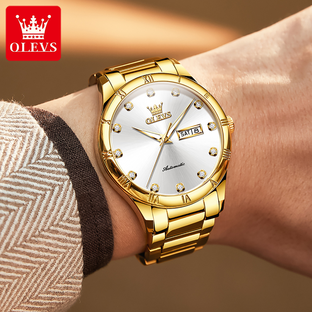 OLEVS Men's Watches Luxury Cas - đánh giá và giá Luxury Watch For Men
