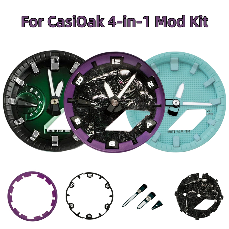 CasiOak 4-in-1 Mod kit for Cas - đánh giá và giá Casio Watch G-Shock Ga-2100