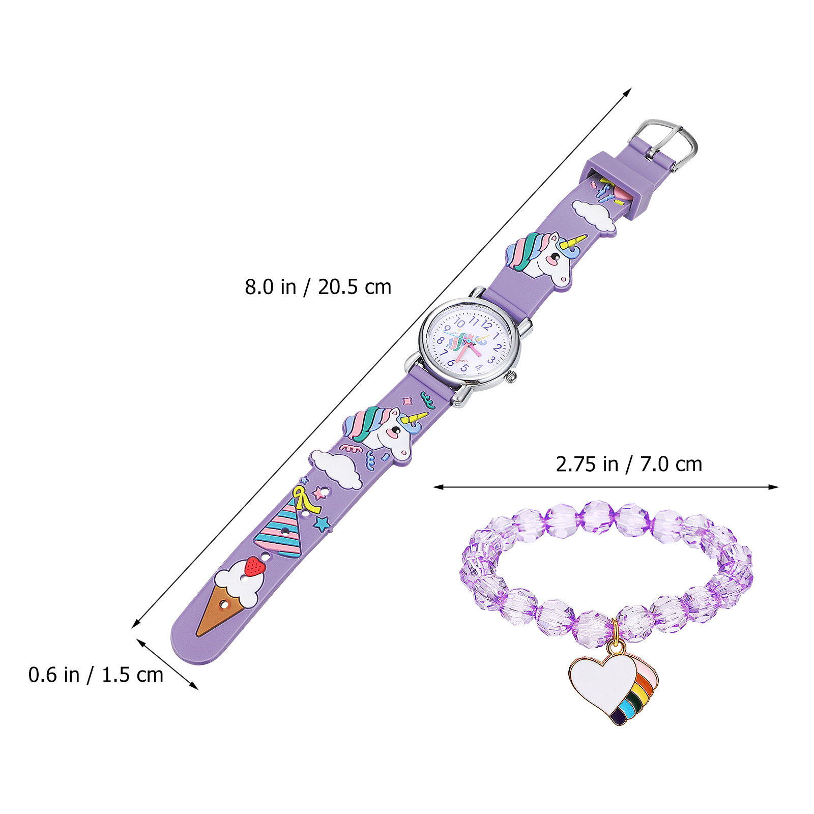1Set Unicorn Watch with Charm  - đánh giá và giá Luxury Watch Time
