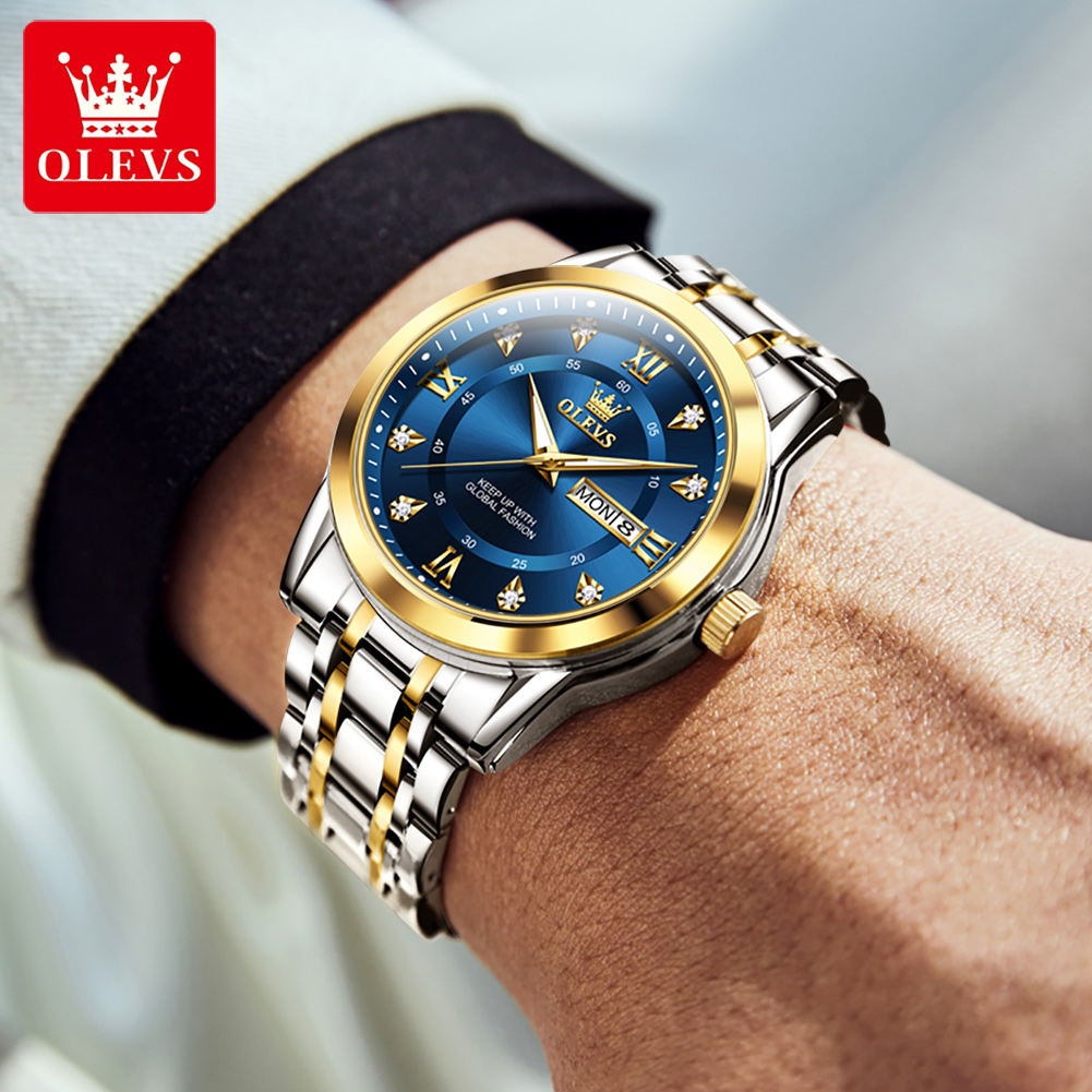 OLEVS Brand Fashion men's watc - đánh giá và giá Luxury Watch News