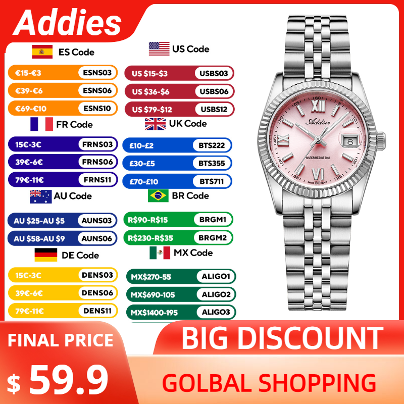 Addies Luxury Woman Watch Sapp - đánh giá và giá Luxury Watch Time