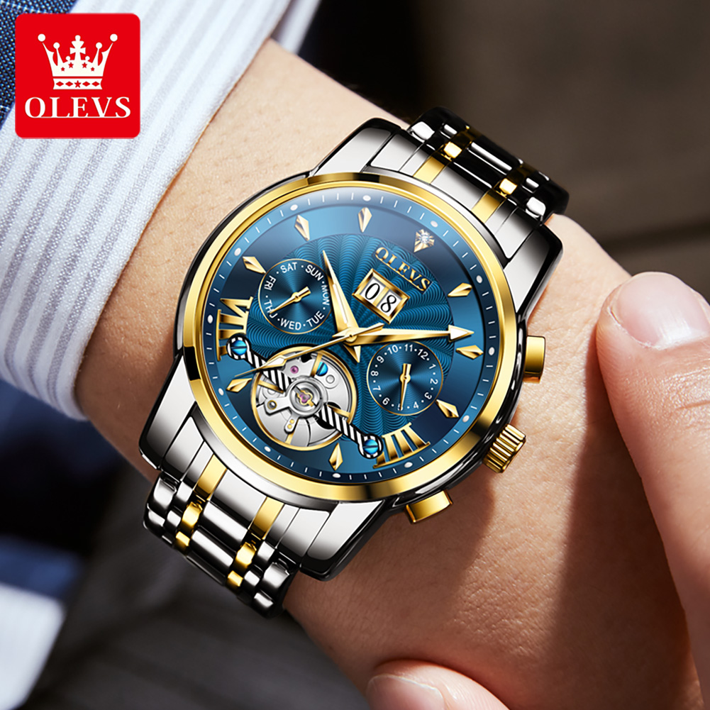 OLEVS Men Watches Luxury Fashi - đánh giá và giá Luxury Watch For Men