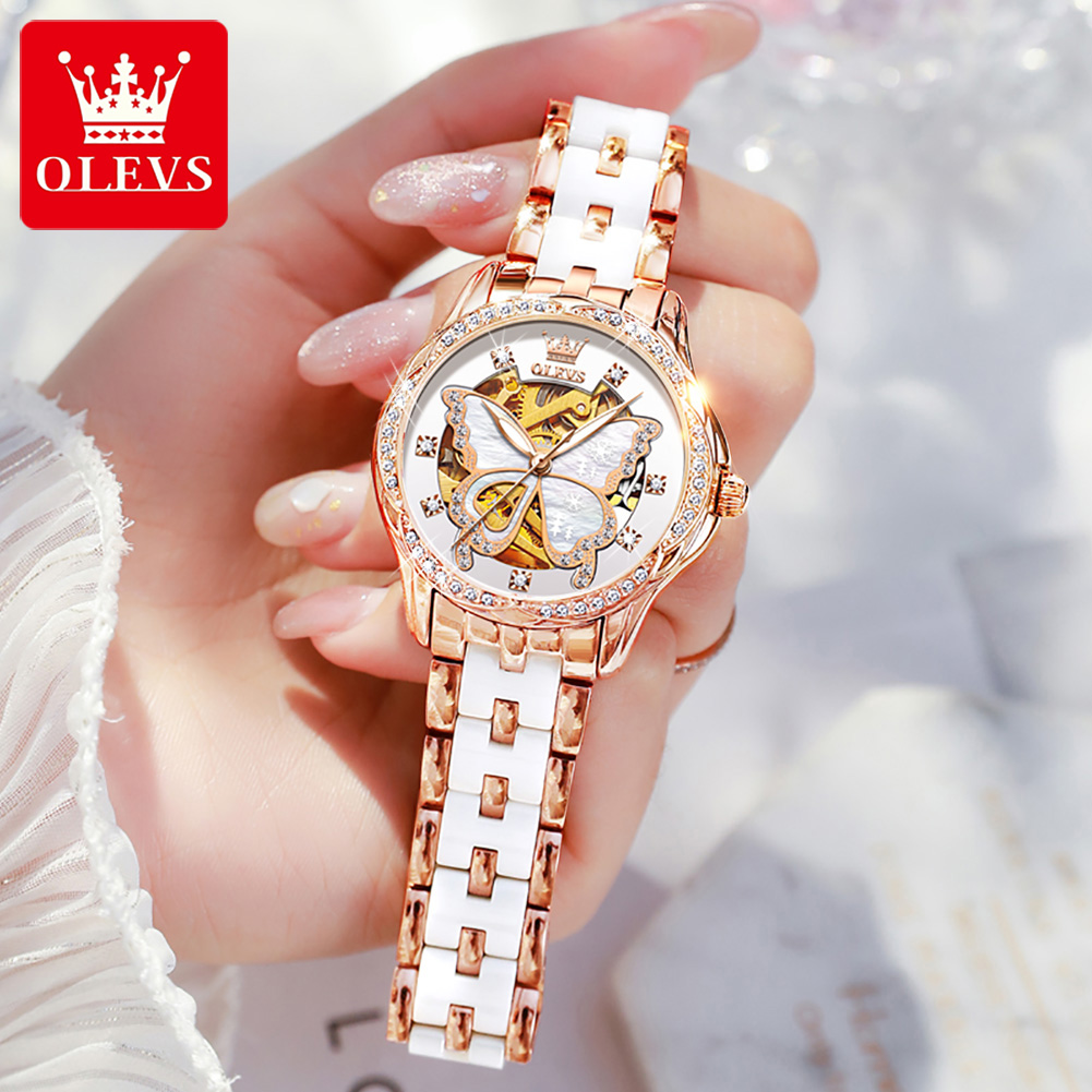 OLEVS 6622 Luxury Women All Au - đánh giá và giá Luxury Watch Hd